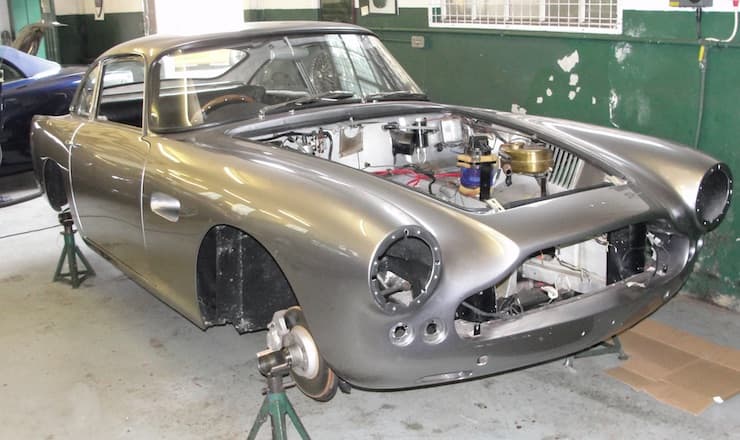 Aston Martin project underway